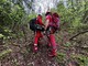 Nelle foto alcuni momenti dell'esercitazione in corso ad Acceglio (foto Croce Rossa Dronero)