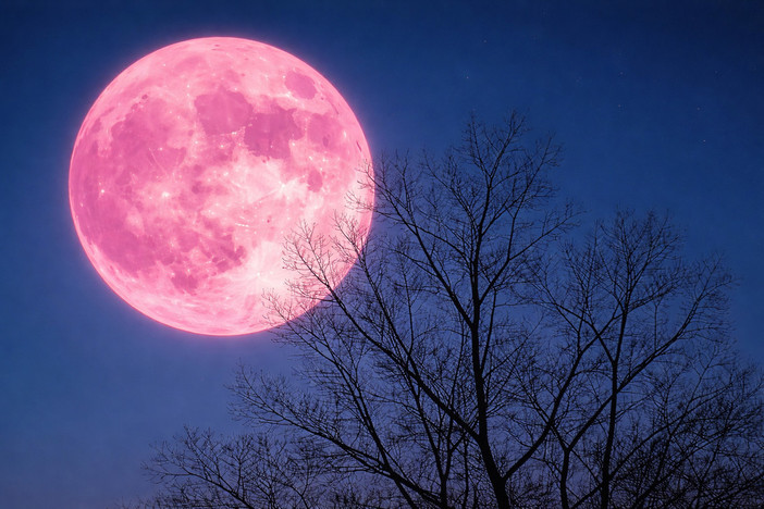 Luna piena rosa sul Maira, a Racconigi una camminata notturna lungo il sentiero fluviale