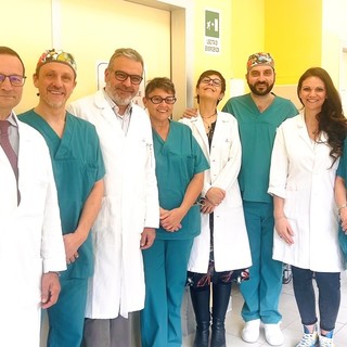 Da sinistra Saverio Danese, Pietro Ferrando, Umberto Fiandra, Ada Ala, Manuela Ceccarelli, Jacopo Cumbo, Elisa Picardo, Rita Musso