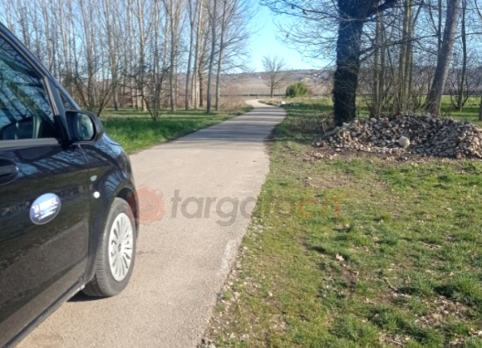 Il luogo dove è stato ritrovato il cadavere dell'uomo Il luogo dove è stato ritrovato il cadavere dell'uomo