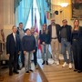 Rinnovata l'intesa tra la giunta guidata dal sindaco Luca Robaldo e Cgil, Cisl e Uil coi pensionati Spi, Fnp e Uilp Rinnovata l'intesa tra la giunta guidata dal sindaco Luca Robaldo e Cgil, Cisl e Uil coi pensionati Spi, Fnp e Uilp