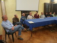 Nelle foto alcuni momenti della serata tenuta nel salone della biblioteca civica Nelle foto alcuni momenti della serata tenuta nel salone della biblioteca civica