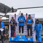 Il podio di Pejo