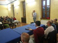 Nelle foto alcuni momenti della serata tenuta nel salone della biblioteca civica Nelle foto alcuni momenti della serata tenuta nel salone della biblioteca civica