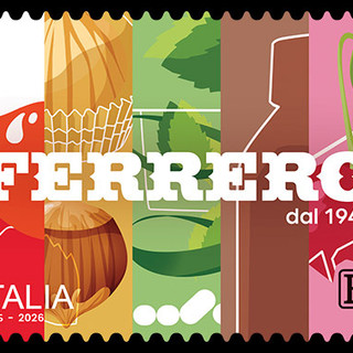 Eccellenze italiane, la Ferrero di Alba torna sui francobolli di Poste Italiane (dodici anni dopo Nutella) Eccellenze italiane, la Ferrero di Alba torna sui francobolli di Poste Italiane (dodici anni dopo Nutella)