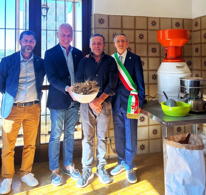 Salmour, nuovo impianto per produzione di farina inaugurato da Galleano