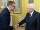 Marco Buttieri, presidente Federcasa, con Sergio Mattarella, Presidente della Repubblica Marco Buttieri, presidente Federcasa, con Sergio Mattarella, Presidente della Repubblica