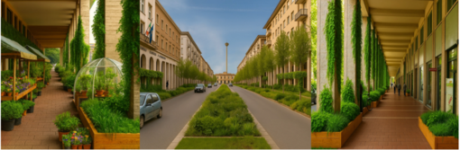 Nella foto un'immagine creata dai volontari dell'Associazione: "Evoca ciò che corso Giolitti potrebbe diventare: un asse urbano più verde, accogliente e gioioso, caratterizzato da una vivace e diversificata presenza commerciale" Nella foto un'immagine creata dai volontari dell'Associazione: "Evoca ciò che corso Giolitti potrebbe diventare: un asse urbano più verde, accogliente e gioioso, caratterizzato da una vivace e diversificata presenza commerciale"
