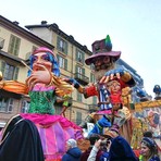 Saluzzo, il carro di Scalenghe vincitore di tappa