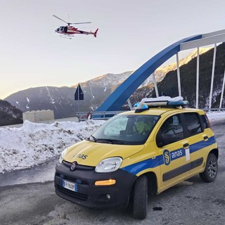 Disgaggio valanghe terminato, il tunnel di Tenda è regolarmente aperto