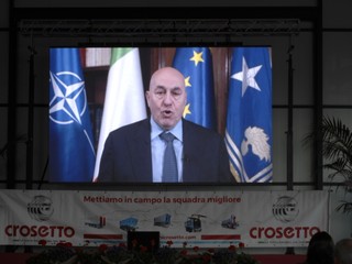 Il saluto del ministro Guido Crosetto