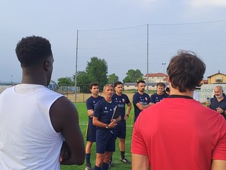Nelle foto alcuni scatti dalla prima giornata di raduno della formazione cuneese Nelle foto alcuni scatti dalla prima giornata di raduno della formazione cuneese