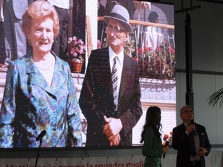 Nelle immagini alcuni momenti della festa tenuta presso la sede aziendale di Marene