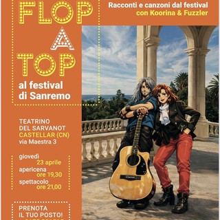 Saluzzo,  a Castellar  lo spettacolo musicale “Da flop al top”