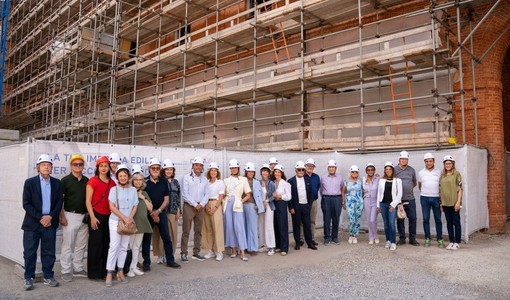 Ieri il Cda della Fondazione Ospedale ha effettuato un sopralluogo per visionare gli spazi e condividere i prossimi passi del progetto