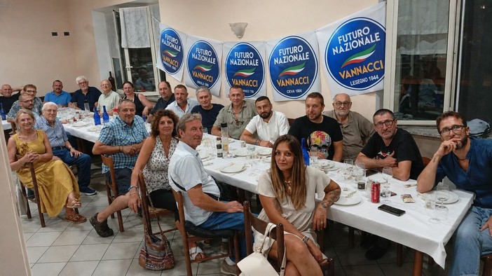 I partecipanti all'incontro di Bagnasco I partecipanti all'incontro di Bagnasco