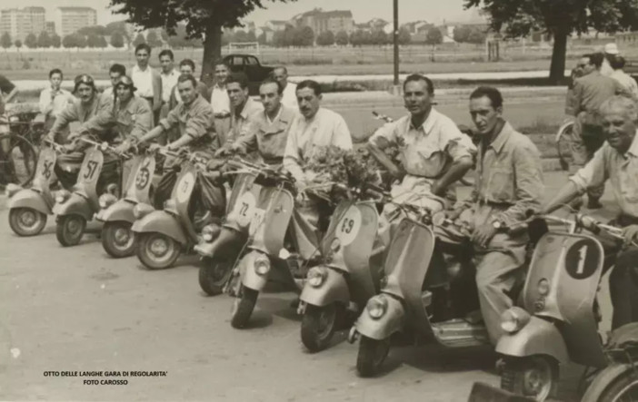 Otto delle Langhe, Gara di regolarità - 1948 (foto Carosso) Otto delle Langhe, Gara di regolarità - 1948 (foto Carosso)