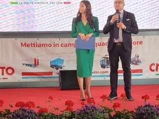 Nelle immagini alcuni momenti della festa tenuta presso la sede aziendale di Marene