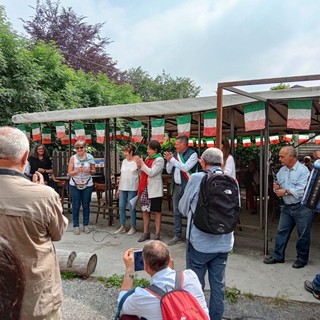 La cerimonia del 2 giugno a Sant'Antonio Aradolo di Borgo San Dalmazzo [FOTO]