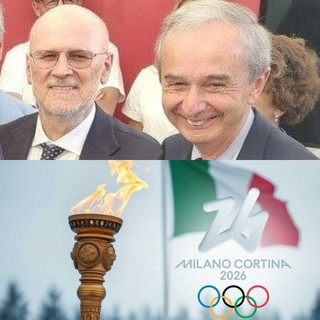 Barbero e Fogliato hanno commentato l'imminente passaggio della Fiamma Olimpica a Bra Barbero e Fogliato hanno commentato l'imminente passaggio della Fiamma Olimpica a Bra