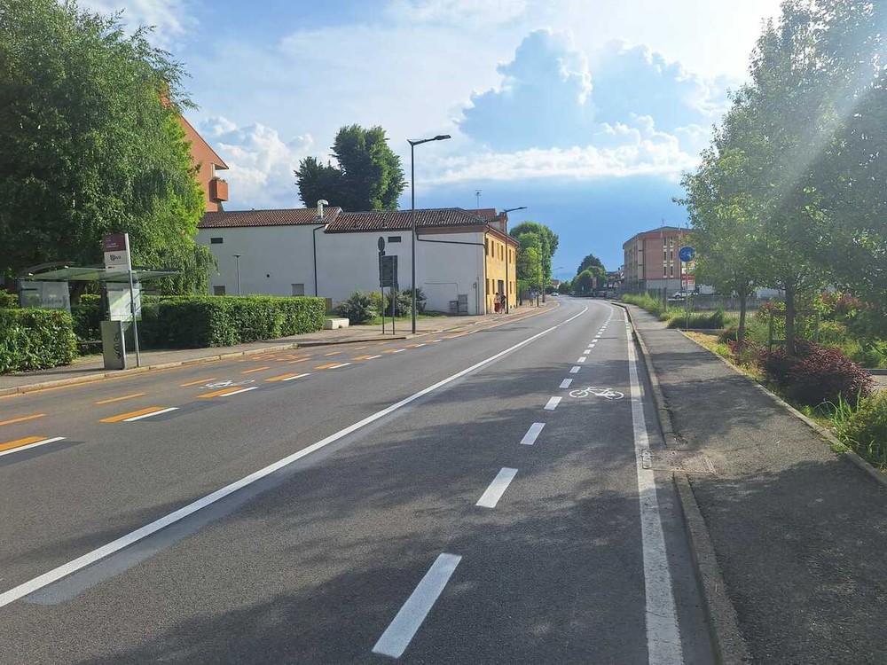 Alba, via ai lavori per la realizzazione di nuove corsie ciclabili. Interessati i corsi Piave e Piera Cillario