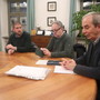 Da sinistra l'assessore Valter Gramaglia, il vice sindaco Biagio Conterno e il sindaco Gianni Fogliato Da sinistra l'assessore Valter Gramaglia, il vice sindaco Biagio Conterno e il sindaco Gianni Fogliato