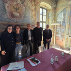 I relatori all'incontro tenuto ieri a Palazzo Mathis