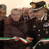 Il tradizionale taglio del nastro con la sindaca Patrizia Manassero e il Generale Galletto