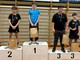 Il podio dell'Under 15 maschile Il podio dell'Under 15 maschile