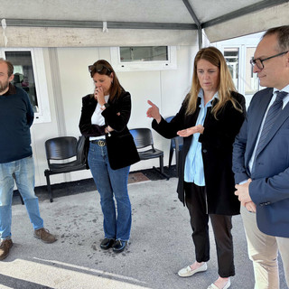 Nelle foto alcuni momenti del sopralluogo tenuto lunedì scorso Nelle foto alcuni momenti del sopralluogo tenuto lunedì scorso