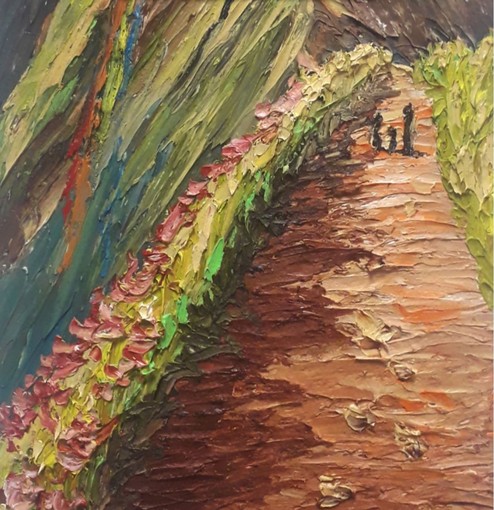 Dipinto dell'artista Fabrizio Oberti