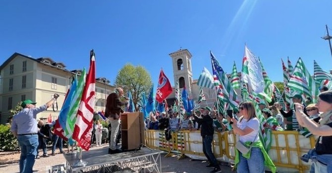 Un'immagine dalla manifestazione provinciale del 2025, tenuta a Fossano.