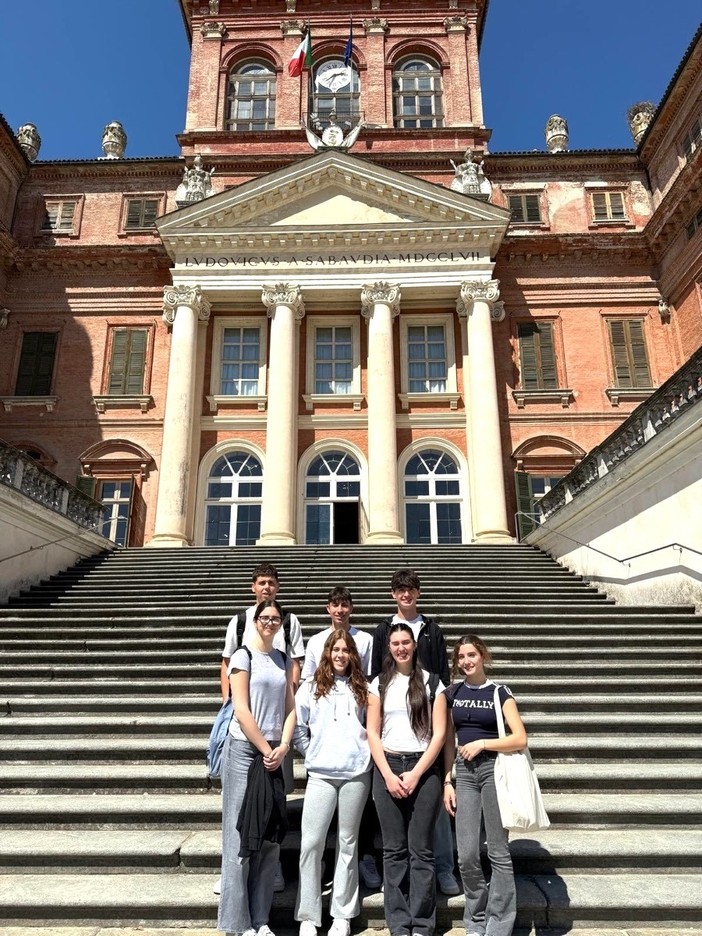 Formazione scuola-lavoro al castello di Racconigi per otto studenti del Liceo "Arimondi-Eula" di Racconigi