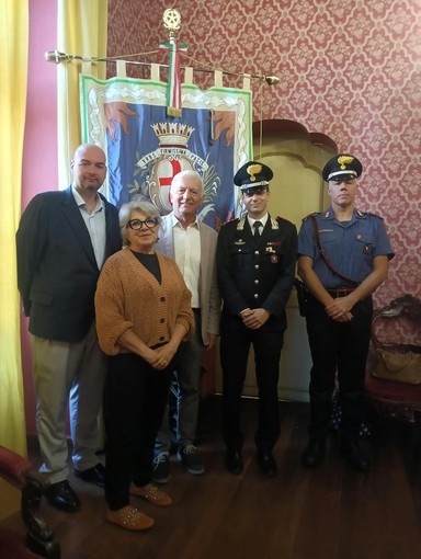 Il nuovo comandante dei Carabinieri di Bra in visita all’Amministrazione di Cherasco Il nuovo comandante dei Carabinieri di Bra in visita all’Amministrazione di Cherasco