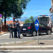 Polizia e Polizia Locale sul luogo dell'incidente Polizia e Polizia Locale sul luogo dell'incidente