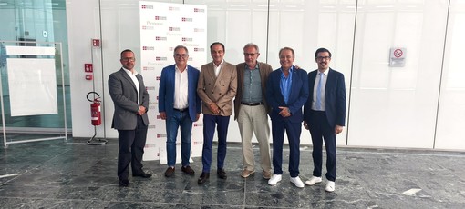 I protagonisti della presentazione tenuta questa mattina al Grattacielo della Regione Piemonte a Torino I protagonisti della presentazione tenuta questa mattina al Grattacielo della Regione Piemonte a Torino