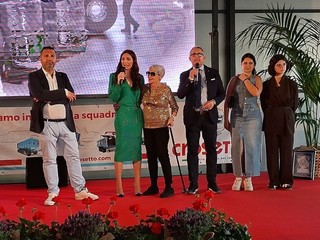 Nelle immagini alcuni momenti della festa tenuta presso la sede aziendale di Marene