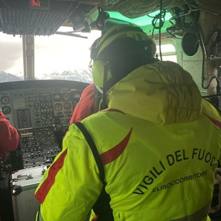 Escursionista si infortuna al Lago Soprano della Sella. Recuperato con l’elicottero
