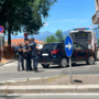 Polizia e Polizia Locale sul luogo dell'incidente Polizia e Polizia Locale sul luogo dell'incidente