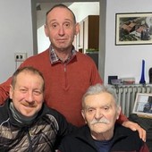 La foto del post Instagram della corale "Gat Ross", in ricordo di Giovanni Ferrero, loro presidente scomparso