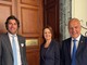 Nella foto il senatore Giorgio Maria Bergesio, primo da destra, insieme a Mara Bizzotto e Gianluca Cantalamessa.