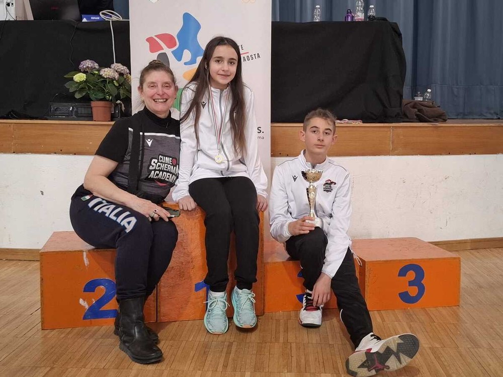 SCHERMA / Trionfo per la Cuneo Scherma Academy: due ori e un vivaio ai vertici del Piemonte SCHERMA / Trionfo per la Cuneo Scherma Academy: due ori e un vivaio ai vertici del Piemonte