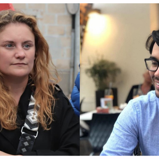 Da sinistra: Lorenza Ameglio e Simone Borio