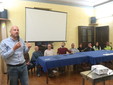 Nelle foto alcuni momenti della serata tenuta nel salone della biblioteca civica Nelle foto alcuni momenti della serata tenuta nel salone della biblioteca civica