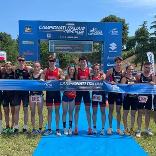 Doppio titolo italiano di Triathlon a squadre per il Cuneo 1198