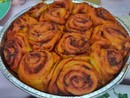 In foto il piatto calabrese della pitta alla sardella In foto il piatto calabrese della pitta alla sardella