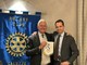 Alessandro Profumo e il presidente Rotary Saluzzo Luigi Giulini Richard Alessandro Profumo e il presidente Rotary Saluzzo Luigi Giulini Richard