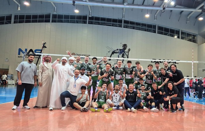 La squadra di Cuneo dopo la vittoria in semifinale