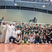 La squadra di Cuneo dopo la vittoria in semifinale