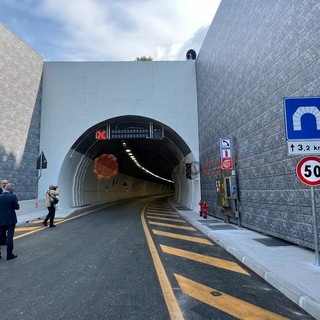 Lo scorso giugno l'inaugurazione del tunnel di Tenda, attesa per anni